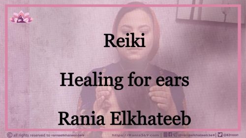 Reiki healing for ears