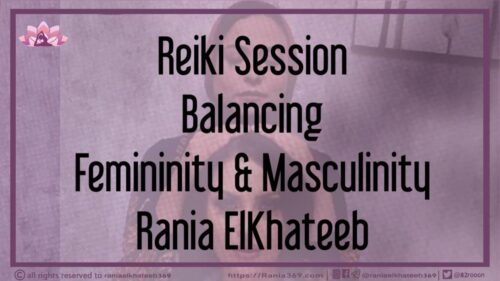 Reiki Session Balancing Femininity and Masculinity